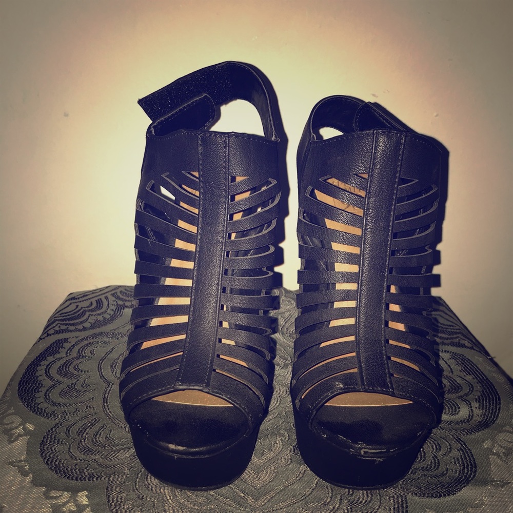 Black heels